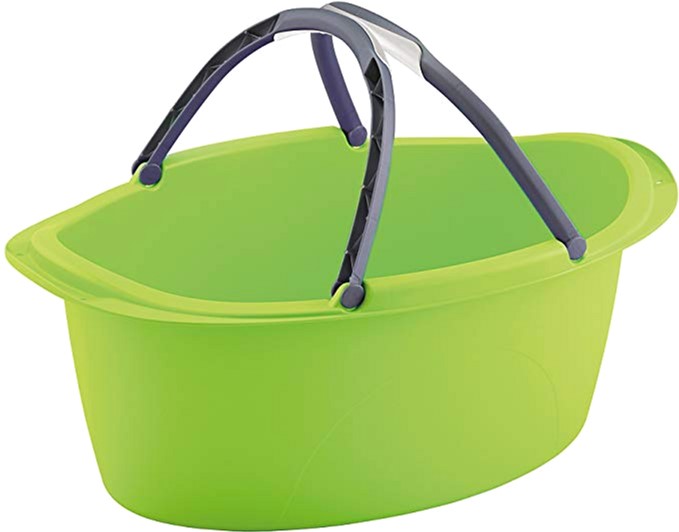 Таз STEFANPLAST Stella з ручками 25 л Лайм (PR150R/1)